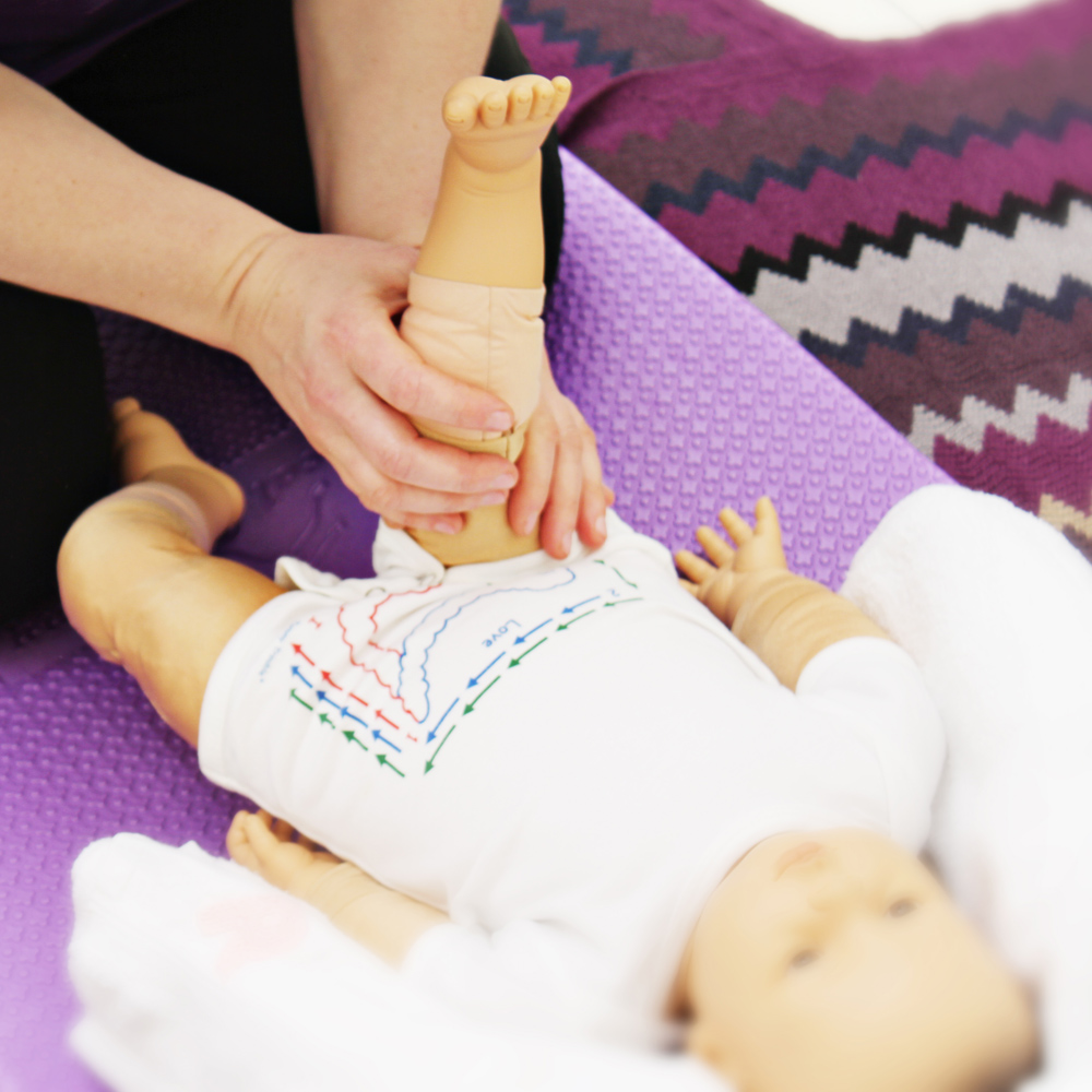 Baby massage doll