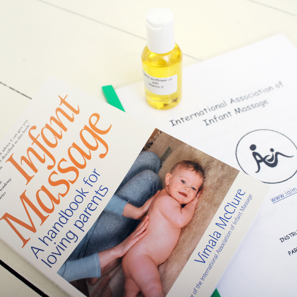Baby massage handbook