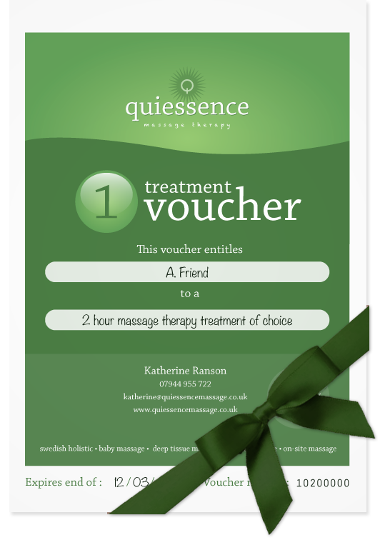 Quiessence Gift Voucher